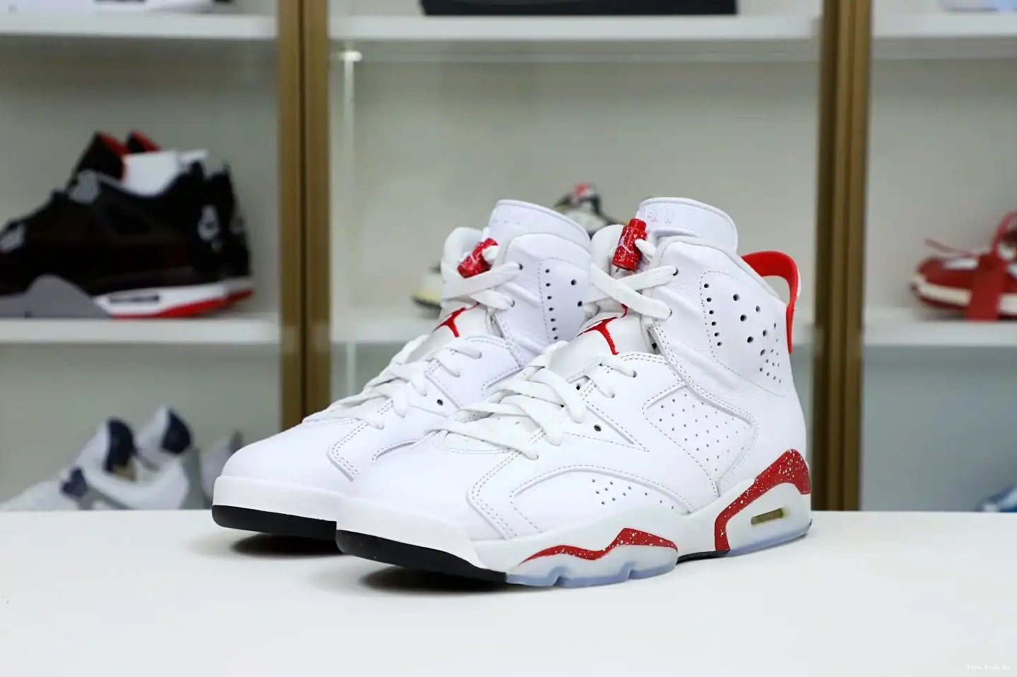 JORDAN 6 RED AIR Kimikick OREO 0525